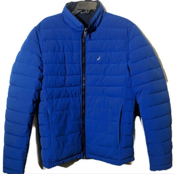 Nautica Mens Reversible Quilted Stretch Size Sm - Picture 2 of 7